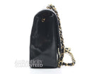 Chanel Black Lambskin Small Diana Flap Bag