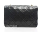 Chanel Black Lambskin Small Diana Flap Bag